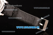 BlancPain Fifty Fathoms 500 Fathoms GT Swiss ETA 8502 Automatic Steel Case with Grey/Black Dial and Black Leather Strap (ZF)