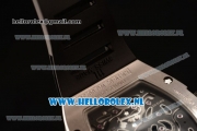 Richard Mille RM19-02 Tourbillon Fleur 9015 Auto Steel Case with Black Dial and Black Rubber Strap