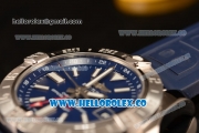 Breitling Avenger II GMT Blue Dial With Swiss ETA 2836 Automatic Rubber Strap Best Edition A32390111C1S2