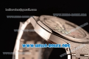 Audemars Piguet Royal Oak Lady Miyota Quartz Steel Case with White Dial and Steel Bracelet (EF)