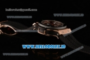 Hublot Big Bang Evolution Chrono Swiss Valjoux 7750 Automatic Rose Gold/PVD Case Black Dial With Stick/Arabic Numeral Markers Black Rubber Strap