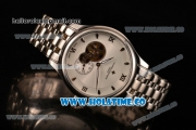 Vacheron Constantin Patrimony Asia Automatic Full Steel with White Dial and Stick/Roman Numeral Markers