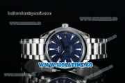 Omega Seamaster Aqua Terra 150 M Master Co-axial Clone 8500 Automatic Full Steel with Blue Dial and White Stick Markers