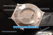 Hublot Classic Fusion 9015 Auto Steel Case with Grey Dial and Grey Leather Strap