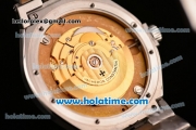 Vacheron Constantin Overseas Original ETA 2824 Automatic Full Steel with Blue Dial and Stick/Arabic Numeral Markers