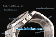 Audemars Piguet Royal Oak Swiss ETA 2824 Automatic Stainless Steel Case with Diamond Bezel Blue Dial and Stick Markers