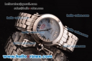 Chopard Happy Sport Quartz Movement Silver Case with Blue Dial and SS Strap