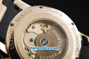 Ulysse Nardin Hammerhead Shark Limited Edition Automatic Movement Steel Case with Blue Dial and Rubber Strap