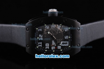 Richard Mille RM 005 PVD Case with Black Dial and White Number Marking