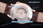 Chopard L.U.C Asia 2836 Automatic Movement Rose Gold Case with White Dial and Roman Numeral Markers