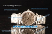 Rolex Datejust 31 Steel 2836 Auto With Steel Bracelet Sliver Dial Stick