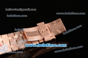 Audemars Piguet Royal Oak Swiss ETA 2824 Automatic Full Rose Gold with Sitck Markers and Gray Dial - 1:1 Original