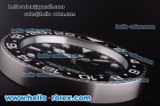 Rolex GMT-Master II Wall Clock Quartz Steel Case with Black Bezel and Black Dial