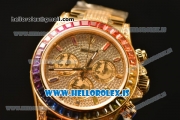 Rolex Daytona Rainbow EF Clone Rolex 4130 All Diamond Dial (EF)