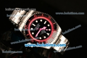 Rolex Sea-Dweller Deepsea Asia 2813 Automatic Steel Case/Strap with Black Dial and Hot Pink Diver Index