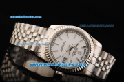 Rolex Day-Date Automatic Full Steel with White Dial