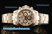 Rolex Daytona II Chronograph Swiss Valjoux 7750 Automatic Movement Full Steel with Silver Dial and Arabic Numerals