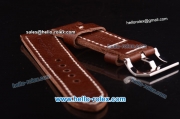 Panerai Dark Brown Calf Leather Strap