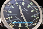 IWC Aquatimer Vintage 1967 Swiss Valjoux 7750 Automatic Steel Case with Black Dial and Green Stick Markers - 1:1 Original (ZF)