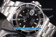 Rolex Submariner Swiss ETA 2836 Automatic Stainless Steel Case/Bracelet with Black Dial and Dot Markers