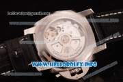 Panerai Luminor Marina 1950 3 Days PAM 392 Clone P.9000 Automatic Steel Case with Black Dial and Black Leather Strap (KW)