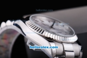 Rolex Datejust Automatic with White Dial Number Marking-New Version