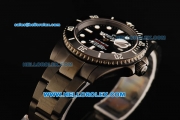 Rolex Submariner Pro-Hunter Swiss ETA 2836 Automatic Movement PVD Case and Strap with Black Dial and White Markers