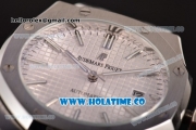 Audemars Piguet Royal Oak 41 Miyota 9015 Automatic Full Steel with White Dial and Silver Stick Markers (EF)