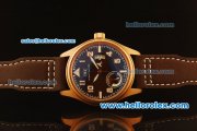 IWC Big Pilot Power Reserve Rose Gold Case with Brown Dial and Brown Leather Strap IWC Big Pilot Power Reserve Rose Gold Case with Brown Dial and Brown Leather Strap