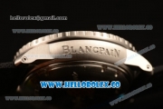 Blancpain Fifty Fathoms Automatic Swiss ETA 2836 Automatic Steel Case with White Stick Markers and Black Nylon Strap