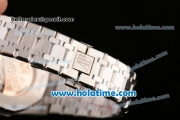 Audemars Piguet Royal Oak Swiss ETA 2824 Automatic Stainless Steel Case with Diamond Bezel Black Dial and Stick Markers