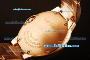 Cartier Ballon Bleu De Swiss ETA Quartz Full Rose Gold with Beige Dial and Roman Markers