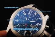 IWC Pilot's Watch TOP GUN Automatic Movement Steel Case with Black Dial and White Markers