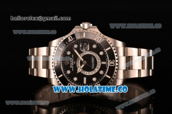 Rolex GMT-Master II Chronometer Asia Automatic Full Steel with Black Dial and White Markers