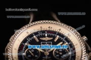 Breitling Bentley 6.75 Speed Chrono Swiss Valjoux 7750 Automatic Steel Case with Black Dial and Stick Markers (GF)