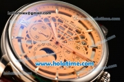 Patek Philippe Grand Complications ST25 Automatic Steel Case with Orange Dial and Stick Markers