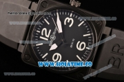 Bell & Ross BR 01-92 Swiss ETA 2824 Automatic Movement Full Black with PVD Case and White Markers