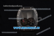 Richard Mille RM053 Asia Automatic PVD Case with Skeleton Dial and Black Rubber Strap