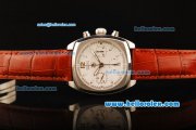 Tag Heuer Monza Calibre 36 Chronograph Swiss Valjoux 7750 Automatic Movement Steel Case with White Dial