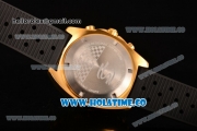 Tag Heuer Formula 1 Miyota OS20 Quartz Yellow Gold Casd with Stick Markers and Black Rubber Strap