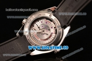 Omega Planet Ocean Clone 8500 Automatic Steel Case with Black Dial and White Stick Markers (EF)