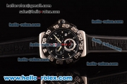 Tag Heuer Formula 1 Chronograph Swiss Quartz Movement Steel Case with Black Dial and Black Rubber Strap