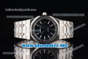 Audemars Piguet Royal Oak Clone AP Calibre 3120 Automatic Stainless Steel Case/Bracelet with Blue Dial and Luminous Markers (BP)