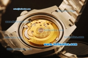 Rolex GMT Master II Swiss ETA 2836 Automatic Full Steel with Grey and White Diamond Bezel-Diamond Dial/Strap