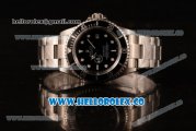 Rolex Sea-Dweller Clone Rolex 3135 Automatic Steel Case with Black Dial and Steel Bracelet - (BP)