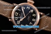 Zenith Pilot Type 20 Extra Special Swiss ETA 2824 Automatic Rose Gold Case with Black Dial and Arabic Numeral Markers - 1:1 Original (KW)