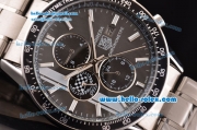 Tag Heuer Carrera Goodwood Speed RL18-MT Automatic Steel Case with White Stick Markers and Black Dial