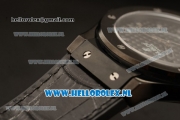 Hublot Classic Fusion 9015 Auto PVD Case with Black Dial and Black Leather Strap