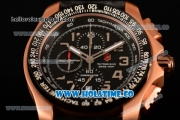 Victorinox Swiss Army Miyota OS10 Quartz Rose Gold Case with Black Dial and Arabic Numeral Markers