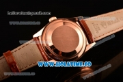 Rolex Day-Date Asia Automatic Rose Gold Case with Diamonds Markers Rose Gold Dial and Diamonds Bezel (BP)